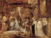 Peter Paul Rubens The Coronation of Marie de' Medici Spain oil painting artist